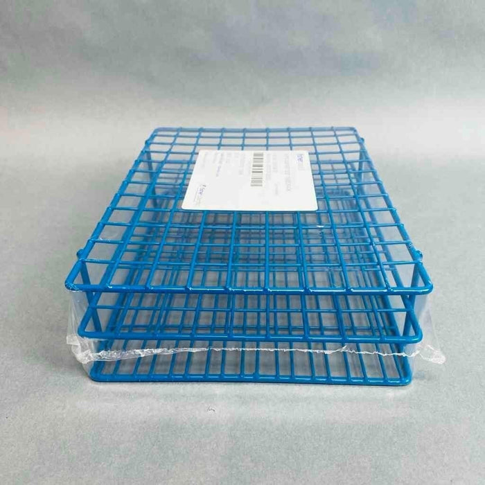 Fisher Brand Test Tube Rack HDPE Coated 108 Well 16 mm Dia Lot of 2 Racks Tube Racks Fisher Brand