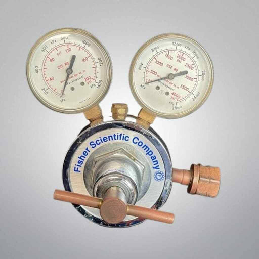 Fisher Scientific Company Gas Regulator Compressed Gas Dual Stage Air Pressure Regulators Fisher Scientific