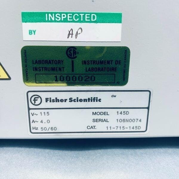 Fisher Scientific Isotemp 4 Block Dry Bath Incubator Lab Incubators Fisher Scientific