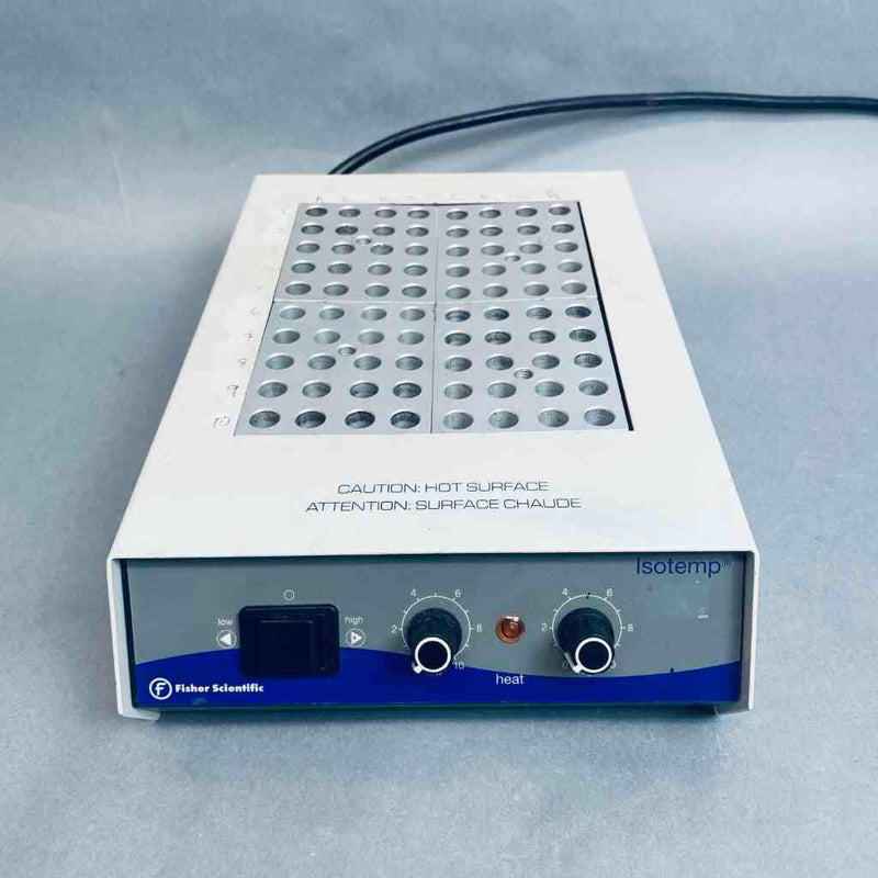 Fisher Scientific Isotemp Dry Bath Incubator 4 Slots with Heatblocks Dry Baths & Heat Blocks Fisher Scientific