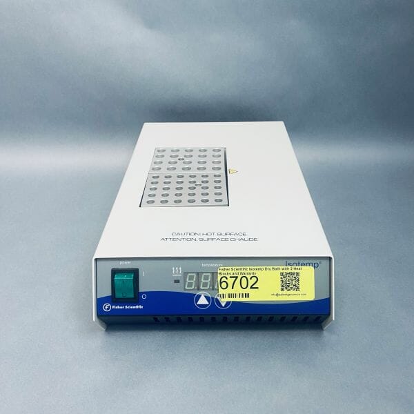 Fisher Scientific Isotemp Dry Bath with 2 Heat Blocks Lab Incubators Fisher Scientific
