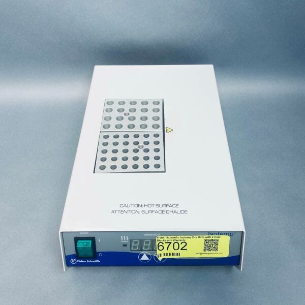 Fisher Scientific Isotemp Dry Bath with 2 Heat Blocks Lab Incubators Fisher Scientific