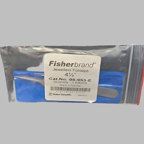 Fisher Scientific Jewelers Forceps 4 1/2 in. Length Stainless Steel Lab Equipment: Other Lab Equipment Fisher Scientific