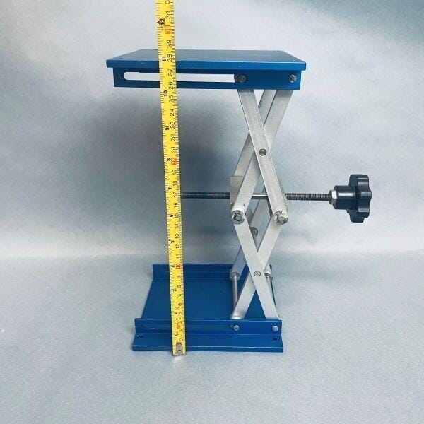 Fisher Scientific Lab Jack 6 x 6 in. Plate Adjustable to 11 in. Height Other Medical & Lab Equipment Fisher Scientific