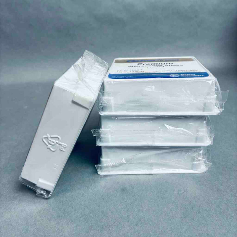 Fisher Scientific Microscope Slide Premium Frosted Glass Pack of 144 Slides Other Fisher Scientific