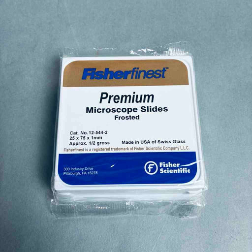 Fisher Scientific Microscope Slide Premium Frosted Glass Pack of 144 Slides Other Fisher Scientific