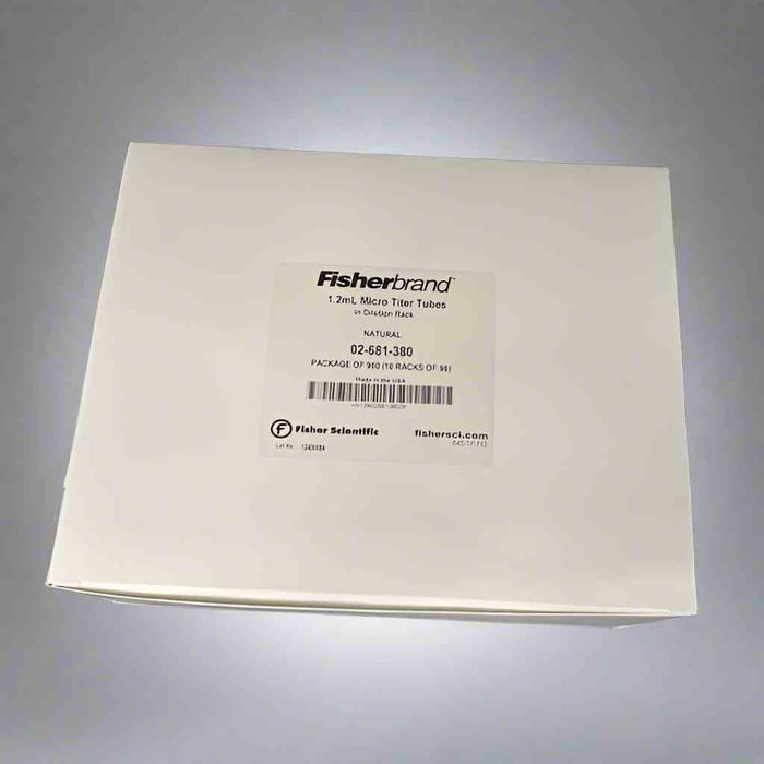 Fisher Scientific MicroTiter Tube 1.2 ml PP 20 Racks Lab Consumables::Tubes, Vials, and Flasks Fisherbrand