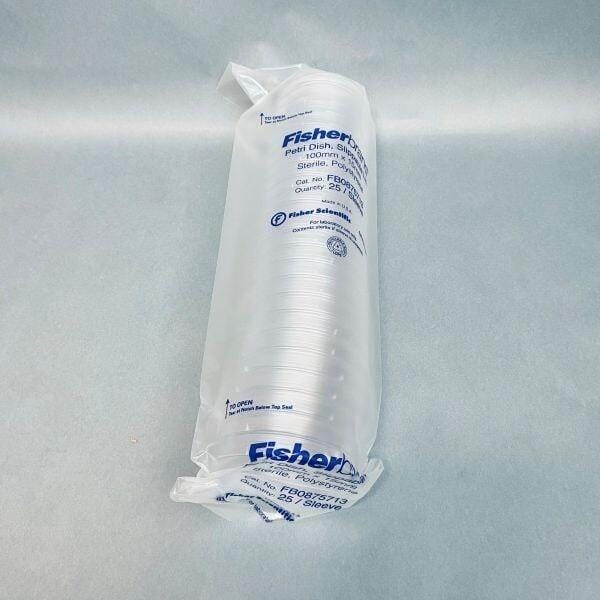 Fisher Scientific Petri Dish Slippable Lid 100 mm x 15 mm Case of 500 Dishes Petri Dishes/Culture Plates Fisher Scientific