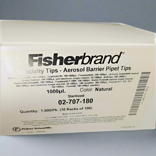 Fisher Scientific Pipette Tips 1000 ul Sterile 10 Racks with 100 Tips Each Pipettes & Pipette Tips Fisher Scientific