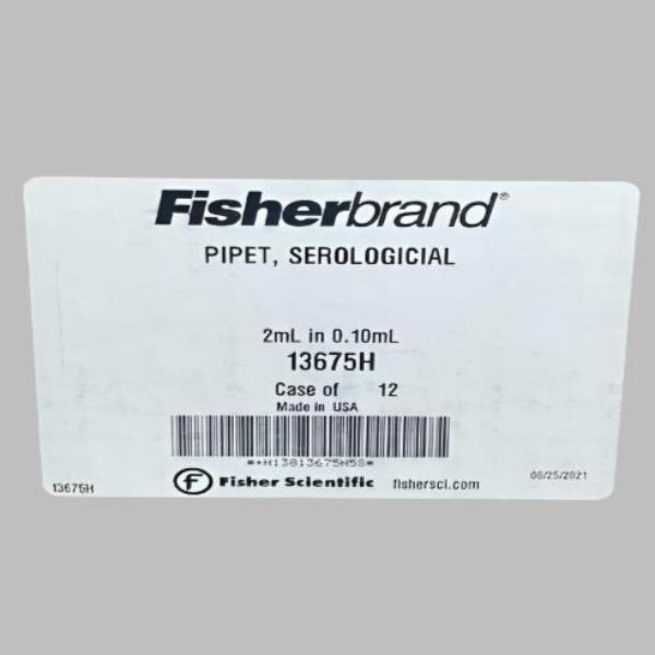 Fisher Scientific Serological Pipet Glass 2 ml Pack of 24 Pipettes Pipettes & Pipette Tips Fisher Scientific