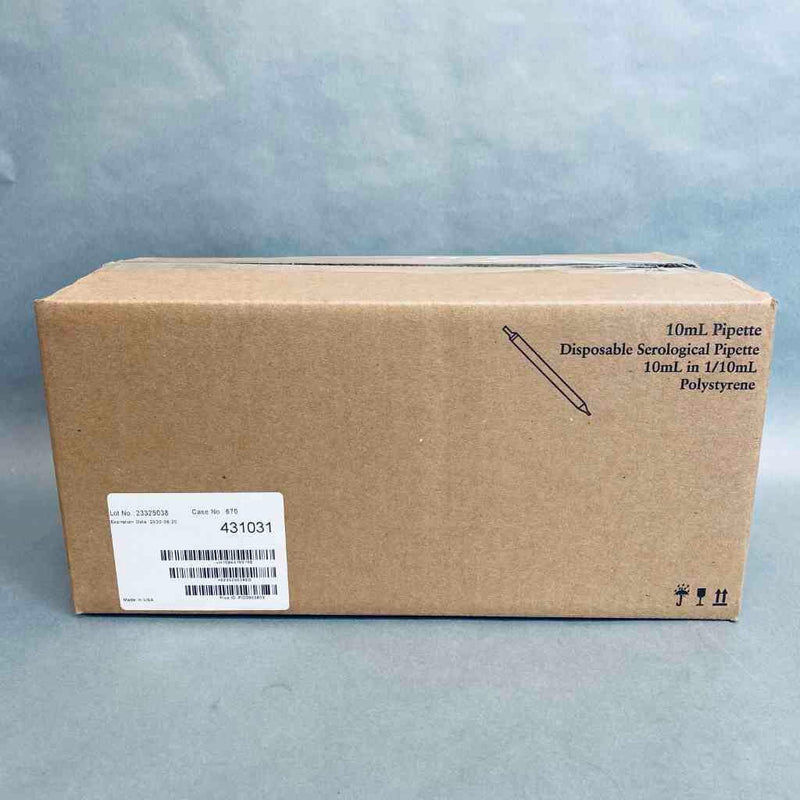 Fisher Scientific Serological Pipette 10 ml Polystyrene - Case of 200 Pipets & Pipette Tips Fisherbrand