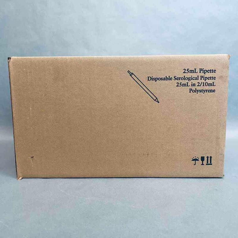 Fisher Scientific Serological Pipette 25 ml Polystyrene Case of 200 Pipettes Pipets & Pipette Tips Fisher Scientific