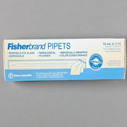 Fisher Scientific Serological Pipette Glass 10 ml Case of 500 Pipets Pipettes & Pipette Tips Fisher Scientific