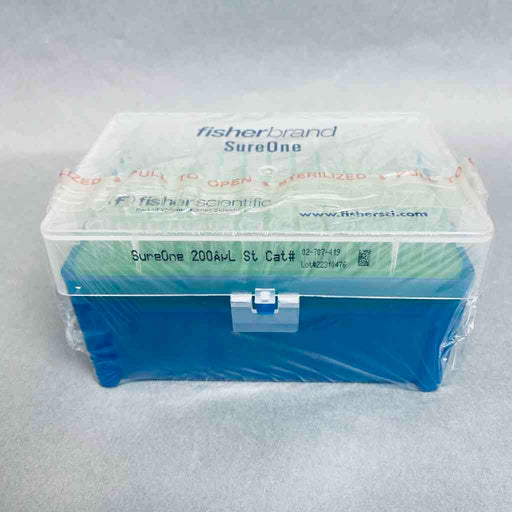 Fisher Scientific Sure-One Beveled Pipette Tip 200 ul Lot of 20 Racks Pipets & Pipette Tips Fisherbrand