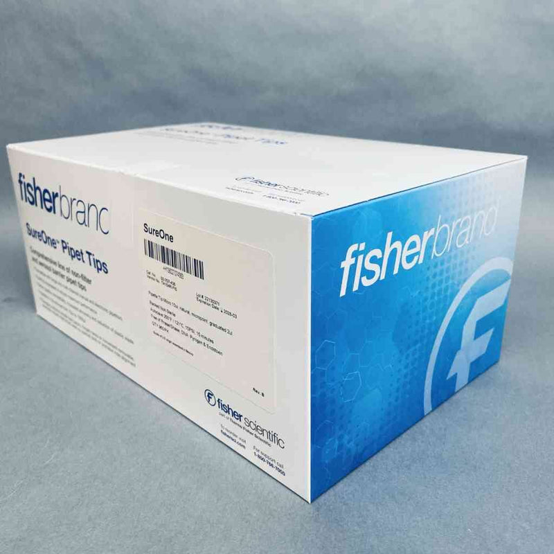 Fisher Scientific SureOne Pipette Tips 10 ul Micropoint Case of 50 Racks Pipets & Pipette Tips Fisher Scientific