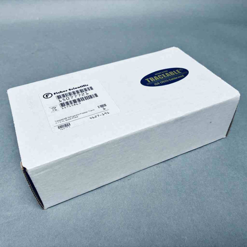 Fisherbrand 15-077-721 Traceable Refrigerator Freezer Plug Thermometer 5 ml Bottle Probe -50 C to 70 C Other Thermometers Traceable