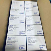 Fisherbrand Alcohol Prep Wipe Medium 20 Boxes with 200 Wipes Each Swabs and Wipes Fisher Scientific