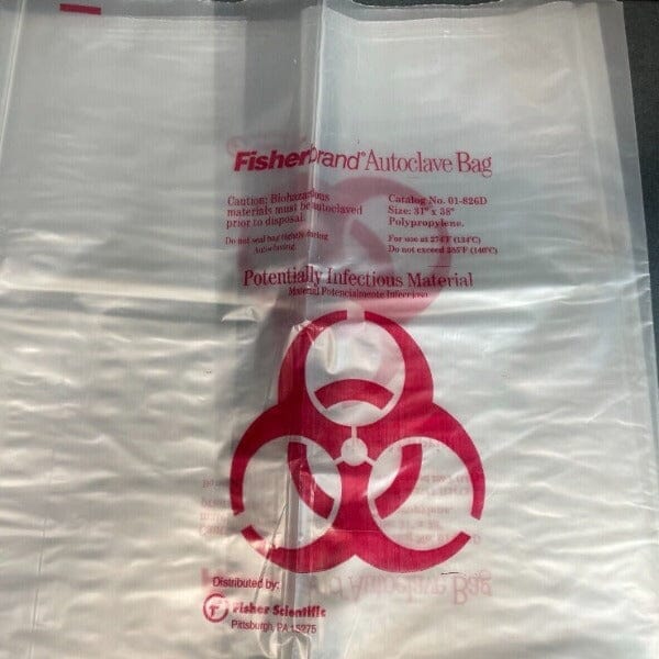 Fisherbrand Autoclavable Waste Bag 31 x 38 in. - 190 Bags Other Fisherbrand