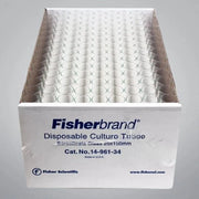 Fisherbrand Borosilicate Glass Culture Tubes 60ml 25 x 150 mm Box of 125 Test Tubes Fisherbrand