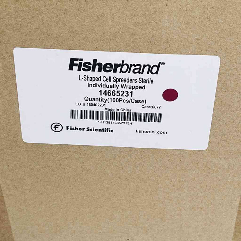 Fisherbrand Cell Spreader L-Shaped Sterile Individually Wrapped Other Fisherbrand