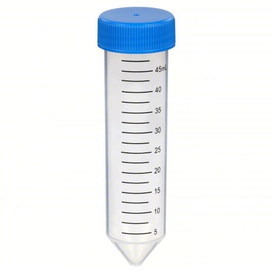 Fisherbrand Centrifuge Tube 50 ml Total of 200 Conical Tubes Centrifuge Tubes Fisherbrand