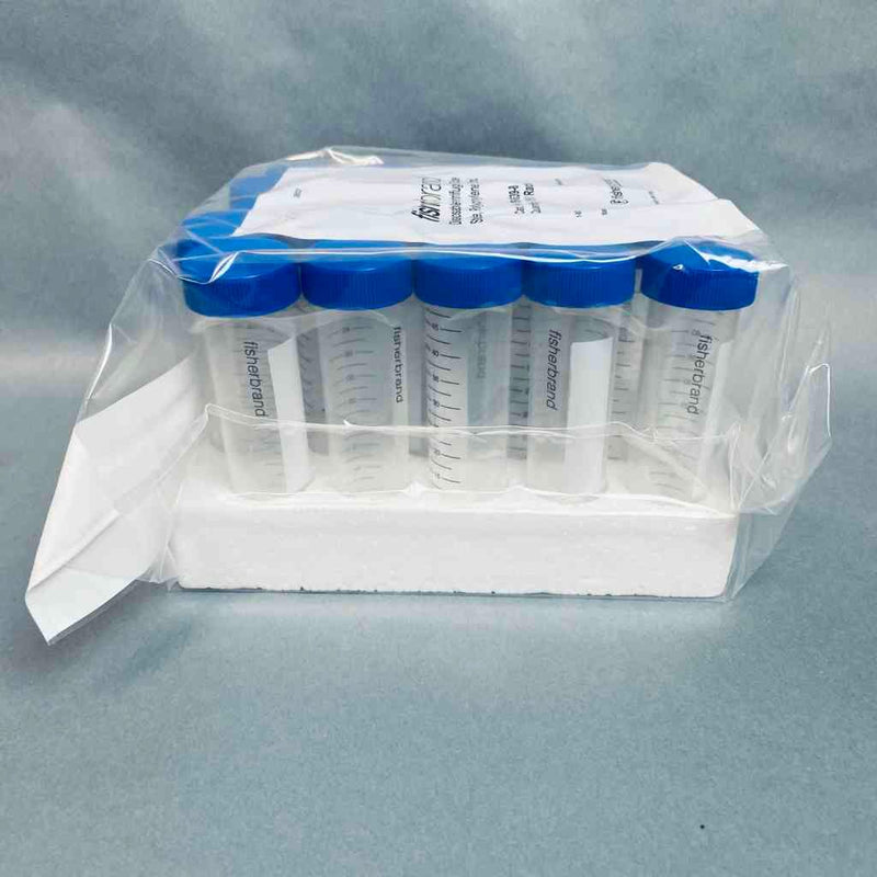 Fisherbrand Centrifuge Tube 50 ml Total of 250 Conical Tubes Centrifuge Tubes Fisherbrand