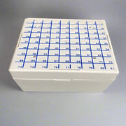Fisherbrand Cryovial Storage Box for 5 ml Tubes Total of 8 Freezer Boxes Lab Consumables::Tubes, Vials, and Flasks Fisherbrand