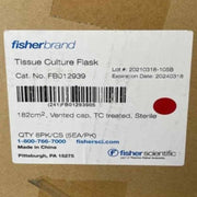 Fisherbrand Culture Flask 600 ml Vented Cap Case of 40 Flasks Lab Culture Flask Fisherbrand