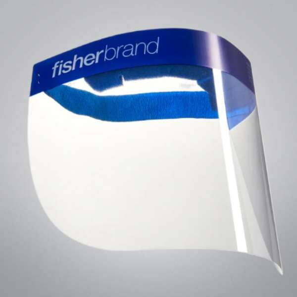 Fisherbrand Disposable Face Shield Full Face Coverage Shields Other Fisherbrand