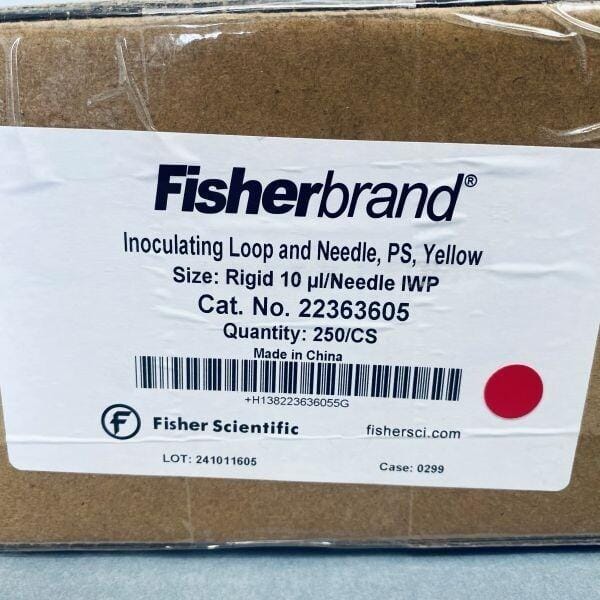 Fisherbrand Disposable Inoculating Loop and Needle Rigid 10 ul Case of 250 Loops Other Medical, Lab & Dental Supplies Fisherbrand