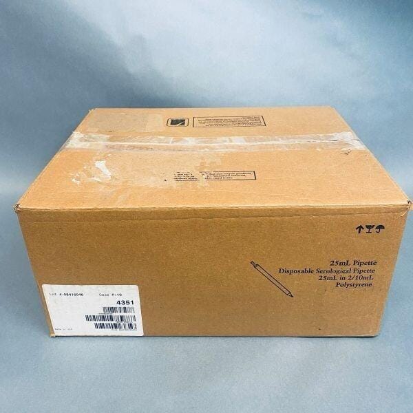 Fisherbrand Disposable Seroligical Pipet with Magnifier Stripe Case of 200 Pipet Pipets & Pipette Tips Fisherbrand