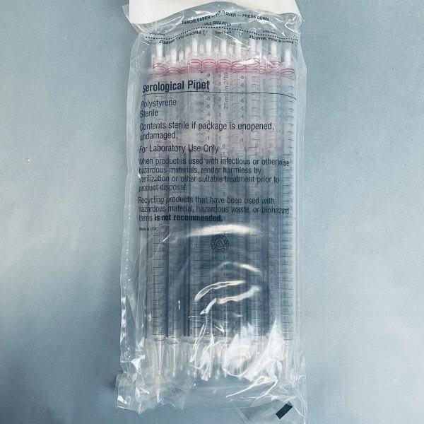 Fisherbrand Disposable Seroligical Pipet with Magnifier Stripe Case of 200 Pipet Pipets & Pipette Tips Fisherbrand