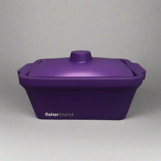 Fisherbrand EVA Foam Ice Pan 4 L with Lid Purple Lab Equipment: Other Lab Equipment Fisherbrand