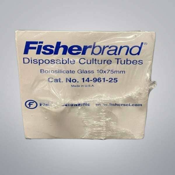 Fisherbrand Glass Culture Tube 10 x 75 mm 4ml 700 Tubes Lab Consumables::Tubes, Vials, and Flasks Fisherbrand