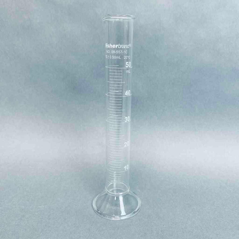 Fisherbrand Graduated Cylinder 50 ml Standard Class B Graduated Cylinders Fisherbrand