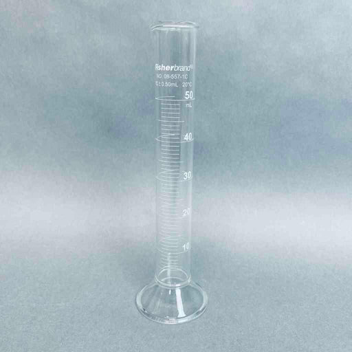 Fisherbrand Graduated Cylinder 50 ml Standard Class B Graduated Cylinders Fisherbrand