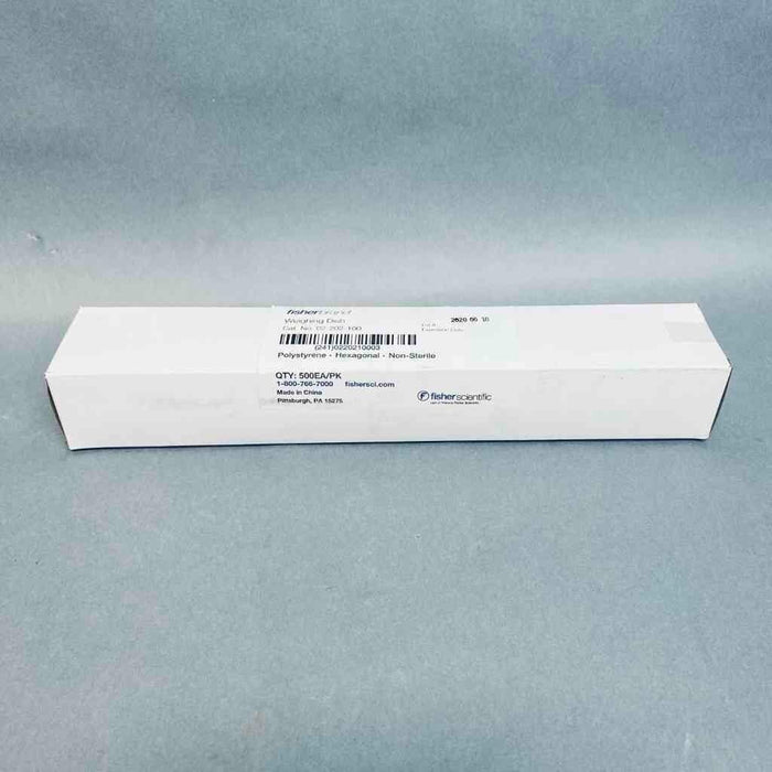 Fisherbrand Hexagonal Weighing Dish Polystyrene Pack of 500 Dishes Other Fisherbrand