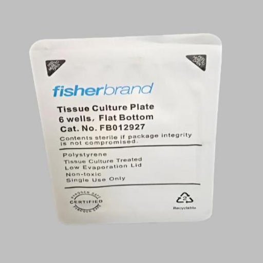 Fisherbrand Microplate 6 Well Flat Bottom Individually Sealed 100 Plates Lab Consumables::Storage and Culture Plates Fisherbrand