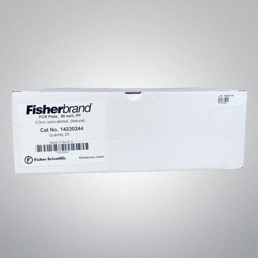 Fisherbrand Microplate 96 Well PCR Plate Polypropylene 50 Microplates Lab Consumables::Storage and Culture Plates Fisherbrand