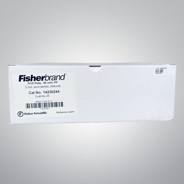 Fisherbrand Microplate 96 Well PCR Plate Polypropylene 50 Microplates Lab Consumables::Storage and Culture Plates Fisherbrand