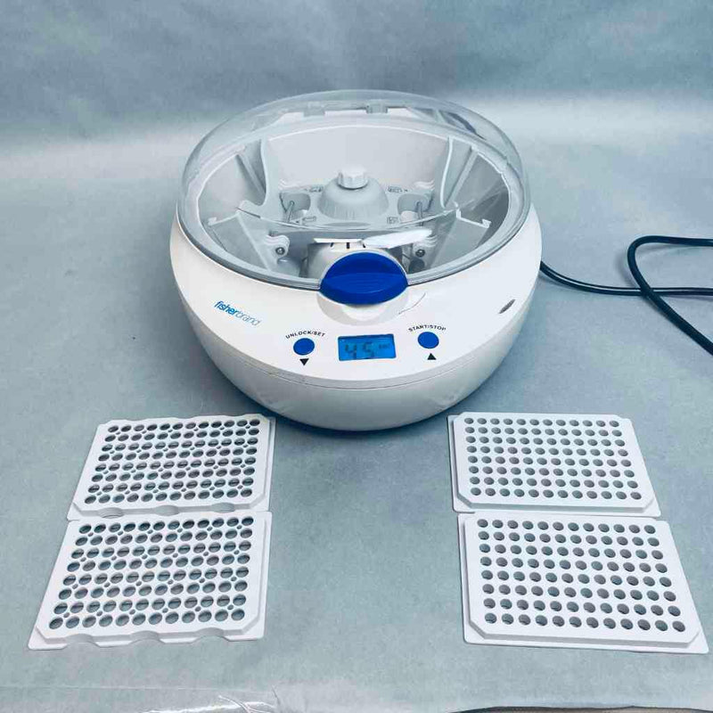 Fisherbrand Microplate Centrifuge with 4 Plate Inserts Centrifuges Fisherbrand