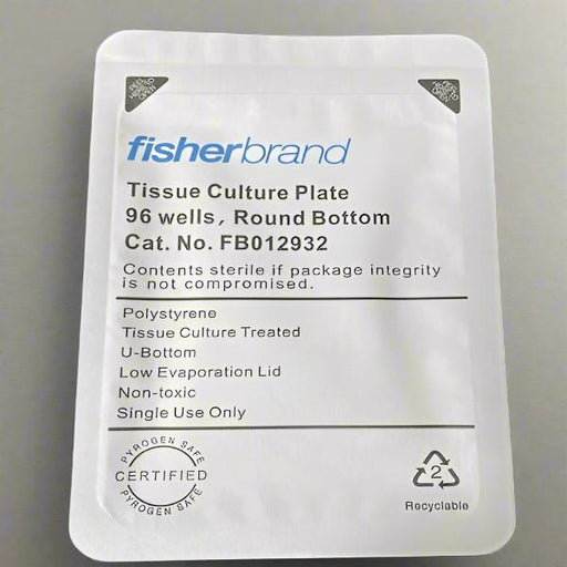 Fisherbrand Microplate with Lid 96 Well Case of 50 Plates Lab Consumables::Storage and Culture Plates Fisherbrand