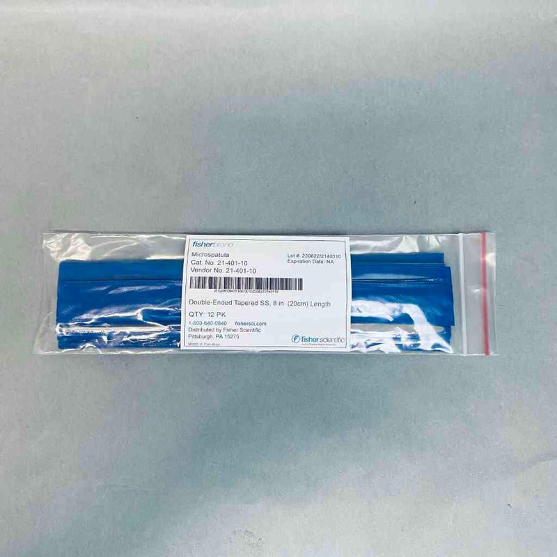Fisherbrand Microspatula Double Ended Stainless Steel 8 in. Length Pack of 12 Spatulas Other Medical & Lab Equipment Fisherbrand