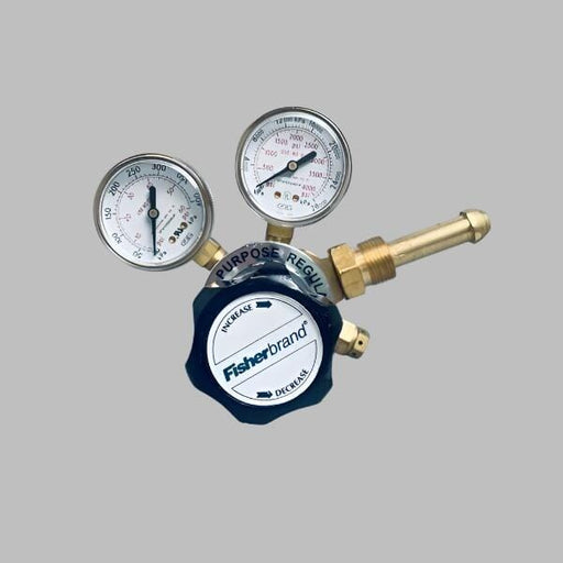 Fisherbrand Multistage Gas Regulator 60 PSI Maximum Pressure CGA 580 Inlet Lab Equipment: Other Lab Equipment Fisherbrand