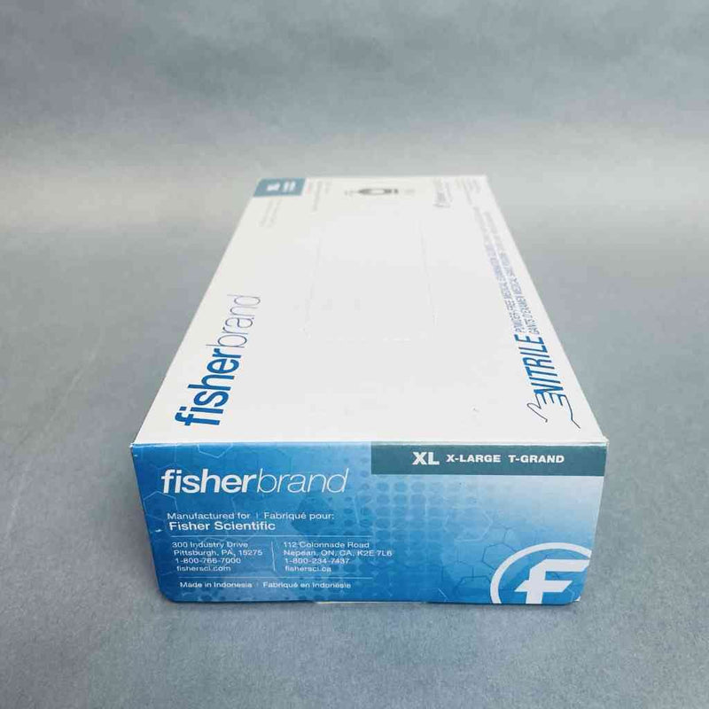 Fisherbrand Nitrile Gloves XL Powder Free with Aloe 10 Boxes with 100 Gloves Each Disposable Gloves Fisherbrand