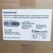 Fisherbrand Nitrile Gloves XS Powder Free with Aloe 10 Boxes with 100 Gloves Each Disposable Gloves Fisherbrand