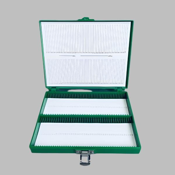 Fisherbrand Premium Microscope Slide Box Green Total of 10 Boxes Lab Equipment: Other Lab Equipment Fisherbrand