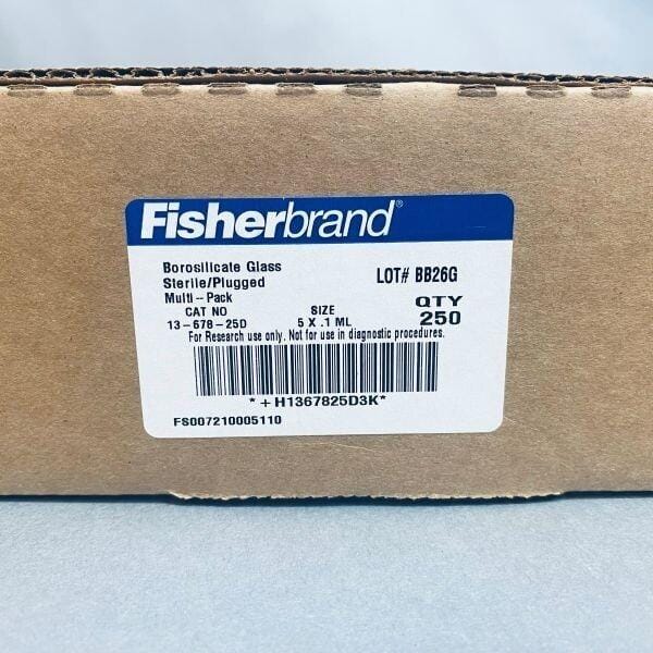 Fisherbrand Serological Pipet 5 ml Borosilicate Case of 500 Pipets Pipettes & Pipette Tips Fisherbrand