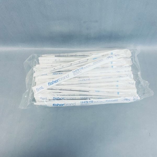 Fisherbrand Serological Pipette 5 ml PS Case of 200 Pipets Pipettes & Pipette Tips Fisher Scientific