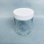 Fisherbrand Straight Sided Glass Jar 120 ml Clear Polyvinyl Lined Cap Lot of 20 Jars Glassware Fisherbrand